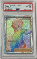Bede - 207/202 - Secret Rare - PSA 10